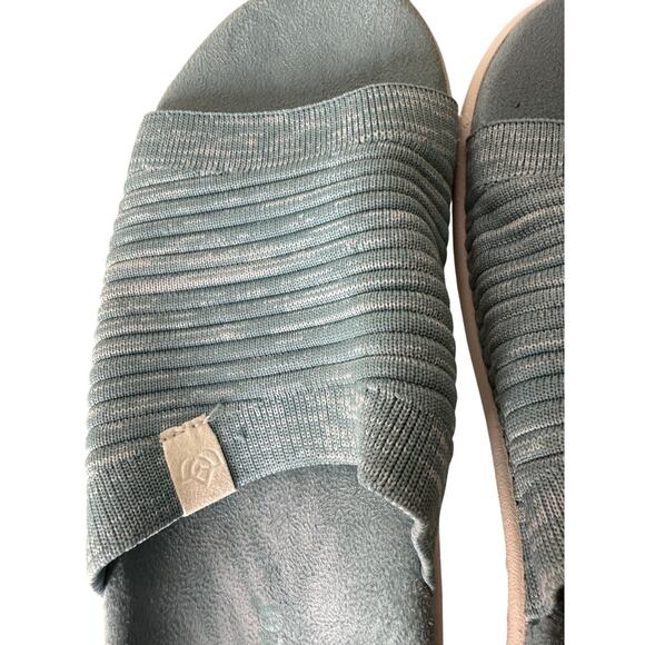 Spenco Odessa Fauna SP1245AQU
Womens Blue Canvas Slides Sandals
Shoes Sz 10B - Picture 3 of 10